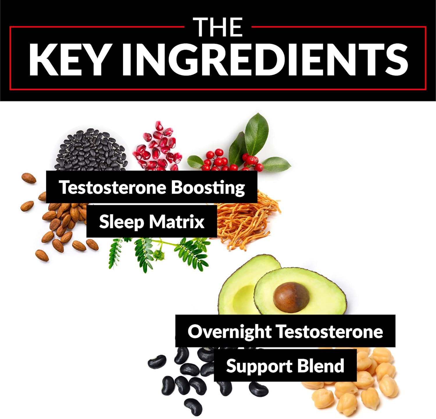 Force Factor Test X180 PM Testosterone Booster for Men, Ove