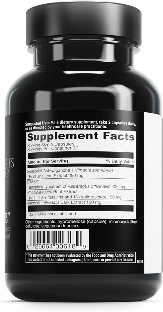 Davinci Labs Cortisol Benefits - Dietary Supplement To Support Healthy1.76 Ounces