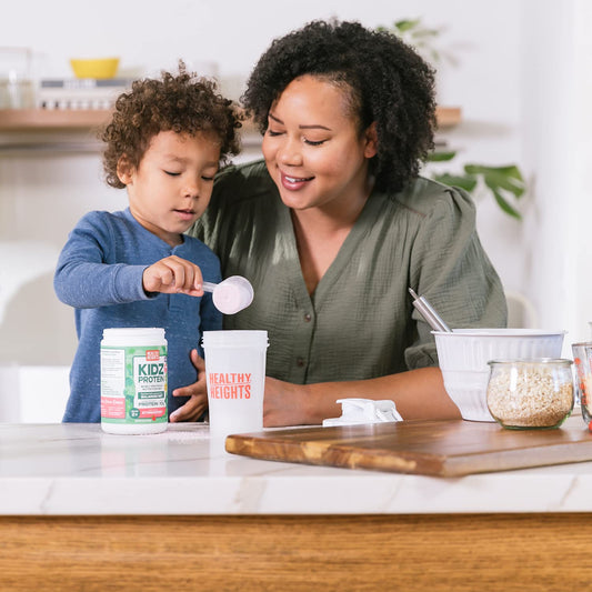 Kidzprotein Powder Shake Mix Canister (Chocolate) By Healthy Heights -12.49 Ounces