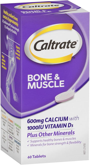 Caltrate Bone And Muscle 60 Tablets