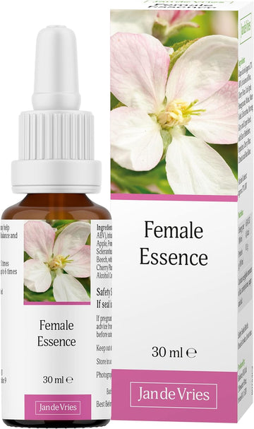 Jan De Vries Female Essence | Flower Essence | Soothe Irritable Moods 80 Grams