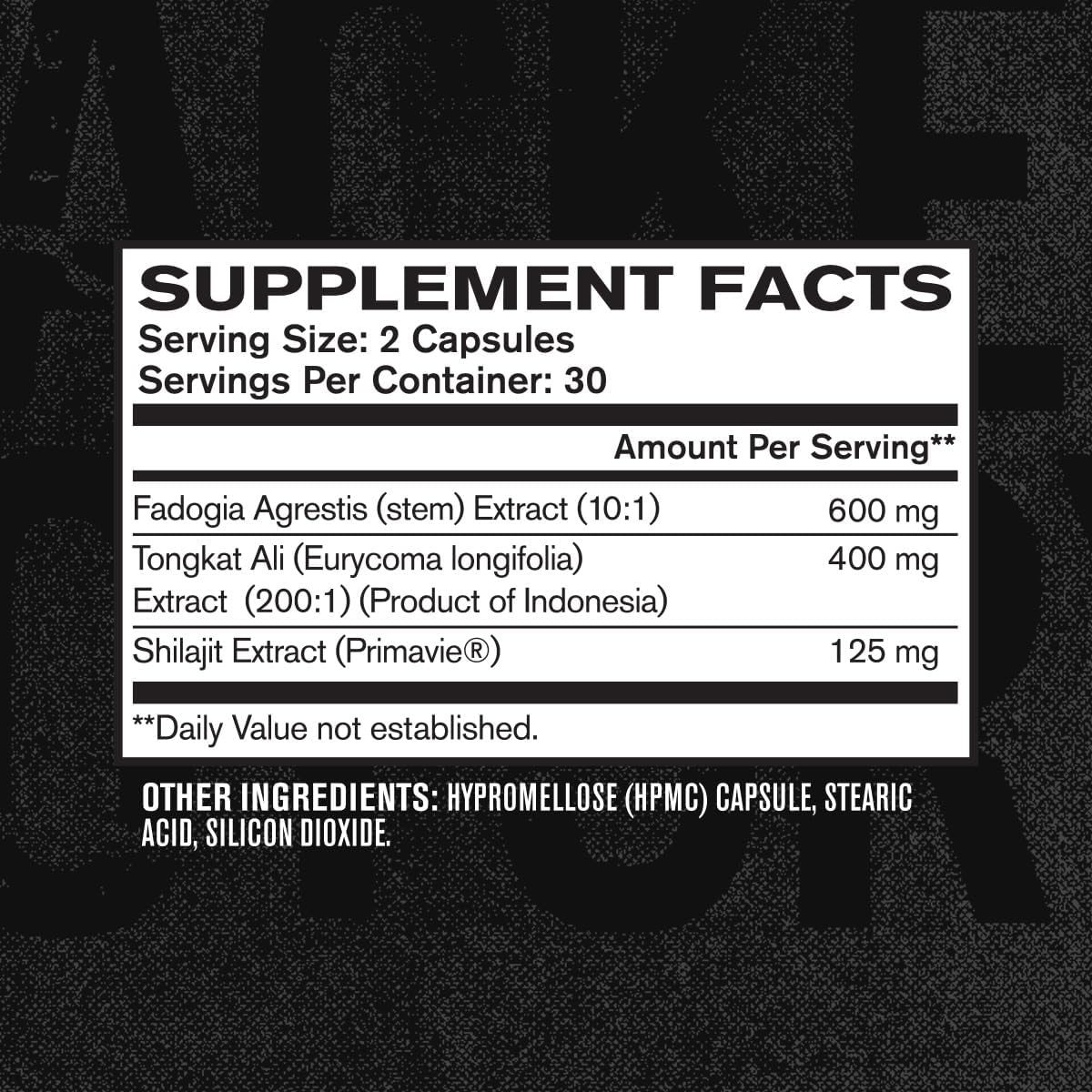 Jacked Factory Indonesian Tongkat Ali and Fadogia Agrestis