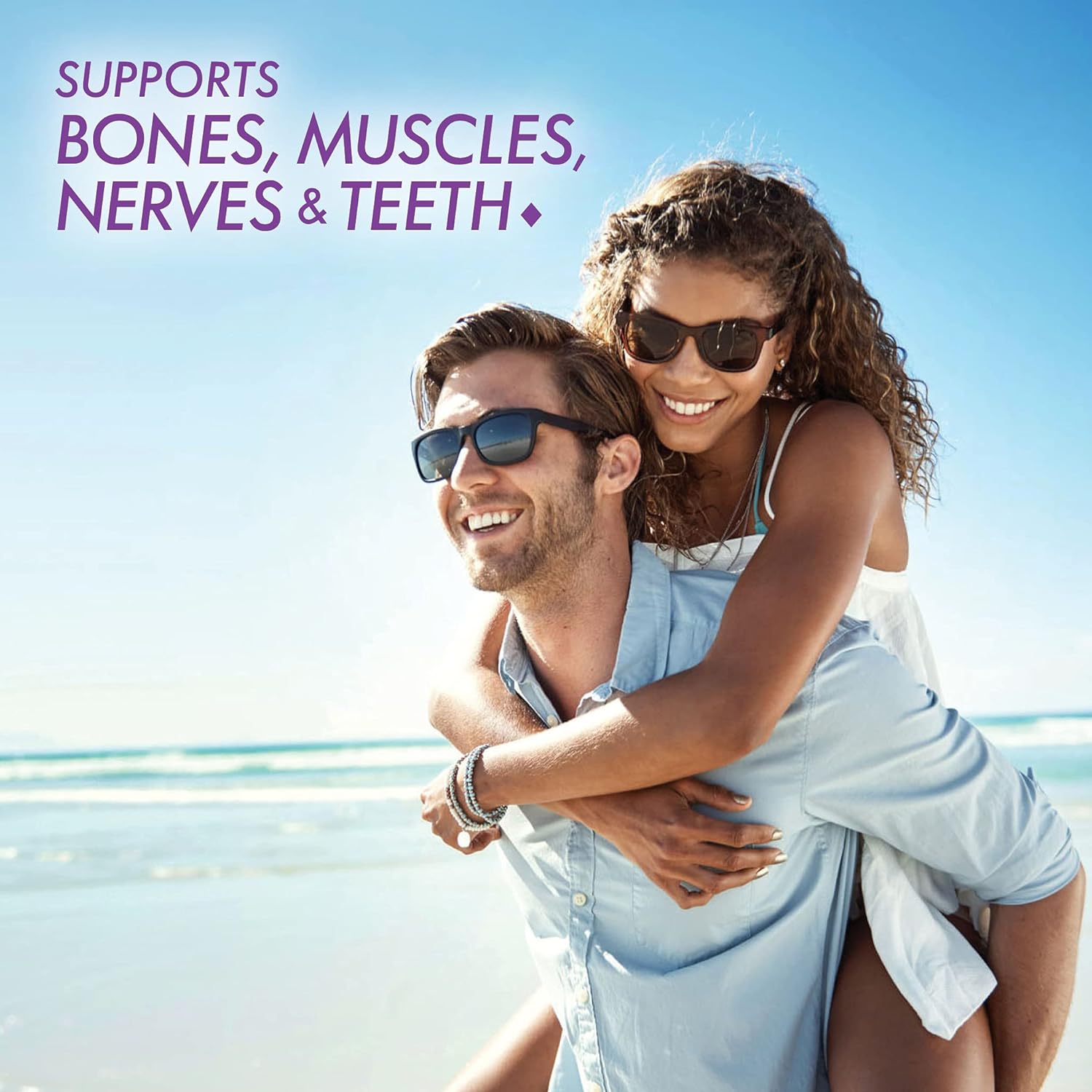 BlueBonnet Albion Chelated Calcium Magnesium Caplets, 60 Count60 Count