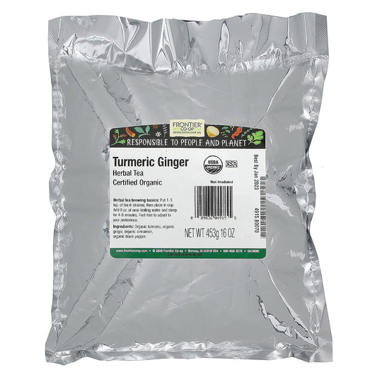 Frontier Co-Op Organic Turmeric-Ginger Tea