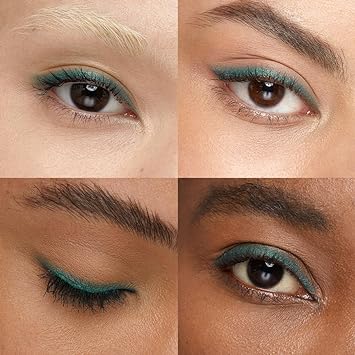 KIKO MILANO - Intense Colour Eye Pencil | Metallic Emerald 08 | Long Wear Waterproof Eyeliner | Hypoallergenic | Cruelty Free Makeup | Professional Makeup Eyeliner | Made in Italy