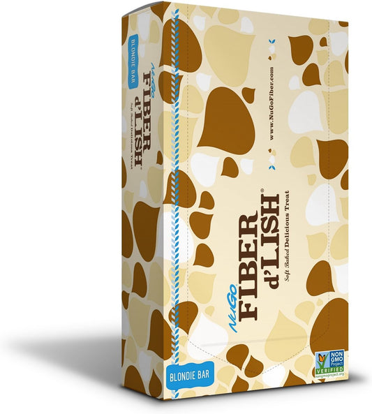 Nugo Fiber D'Lish Blondie, 12G High Fiber, 160 Calories, 16 Count