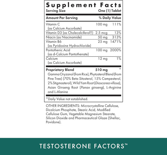 Michael'S Health Naturopathic Programs Testosterone Factors - 120 Vege