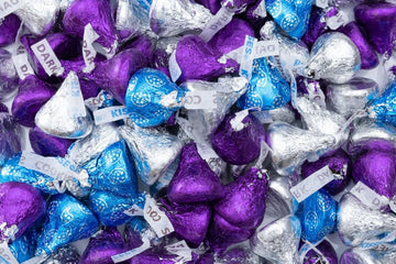 Hersheys Kisses Milk Chocolate And Dark Chocolate Mix 1 Lb Bag (16 Oz Approx 100 Kisses) Best Way To Treat Yourself, And