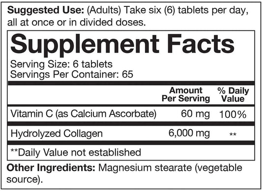 Youtheory Collagen Advanced Formula,Skin, Hair And Nails Enhanced With Vitamin C,6 Grams Collagen Type 1, 2 & 3 With 18 Amino Acids