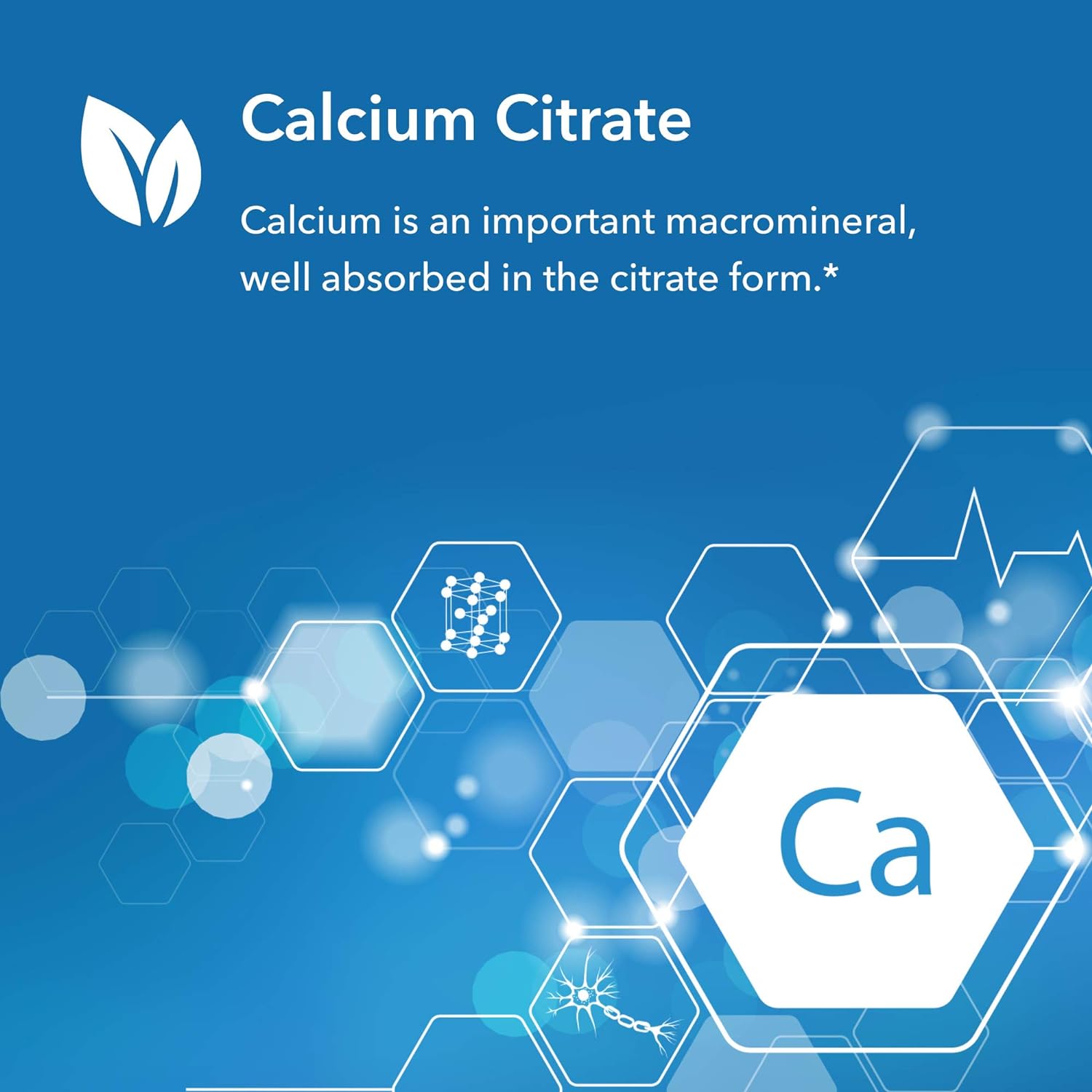Allergy Research Group - Calcium Citrate - Bone, Teeth, Muscle, Nerve