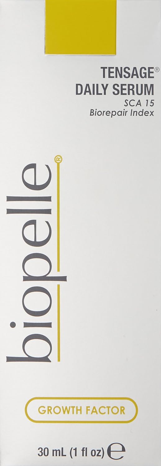 Biopelle Tensage Growth Factor Daily Facial Serum with SCA 15 Biorepair Index, 1