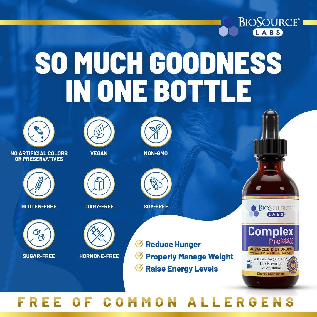 BioSource Labs Complex ProMAX Premium Diet Drops (1 x 2 oz