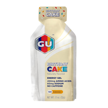 Gu Energy Original Sports Nutrition Energy Gel, 24-Count, Birthday Cak1.7 Pounds