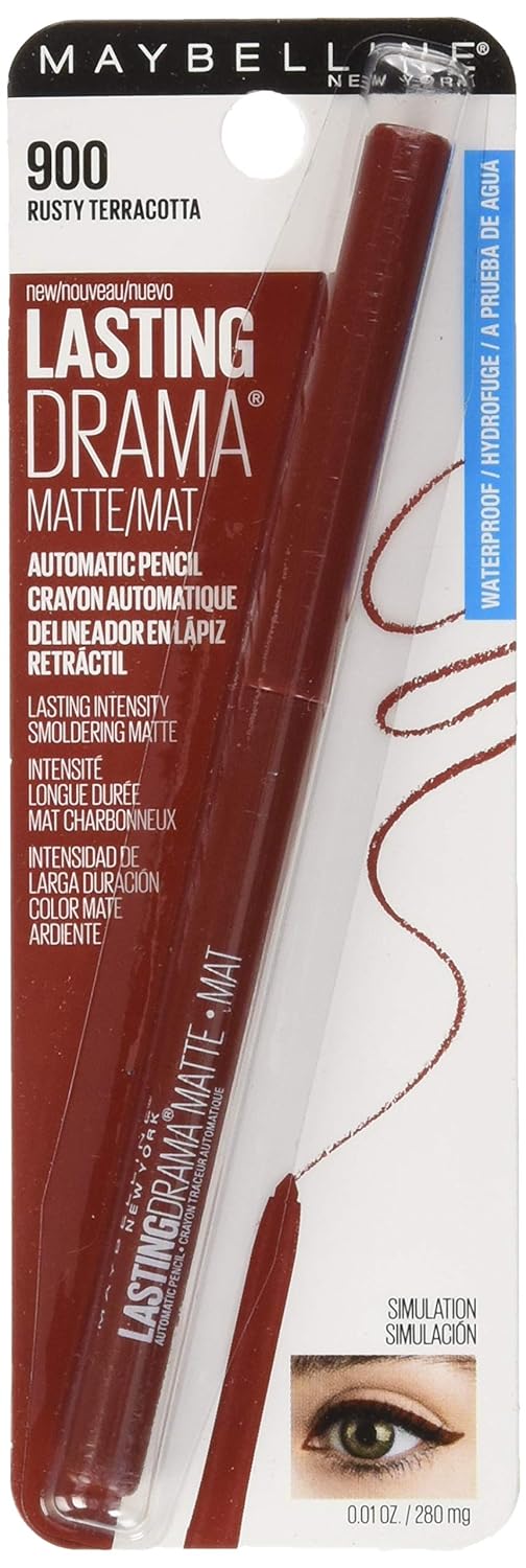 MAYBELLINE Lasting Drama Matte Eyeliner Makeup Rusty Terracotta 0.01/0.28 g