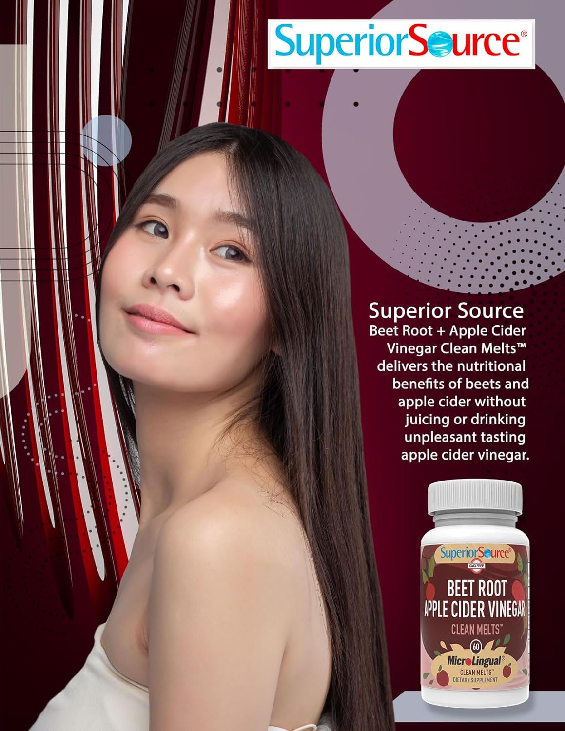 Superior Source Beet Root + Apple Cider Vinegar Clean Melts