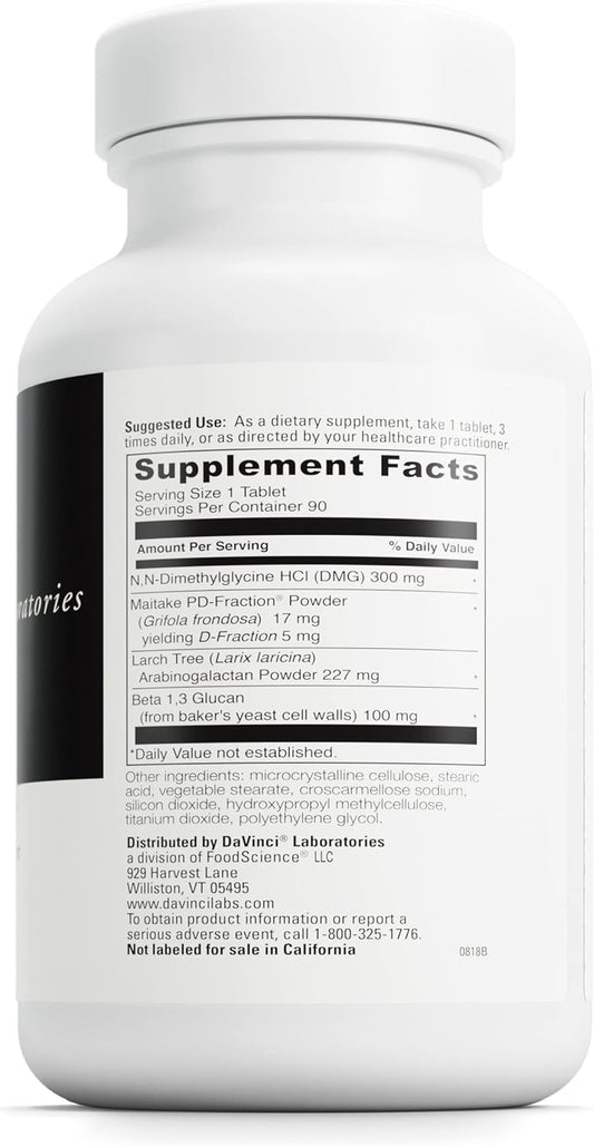 Davinci Labs Immuno-Dmg - Dietary Supplement To Balance And Support Im