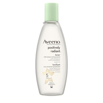 Aveeno Skin Clarifying Toner with Soy Extract, Alcohol-Free - 6.7