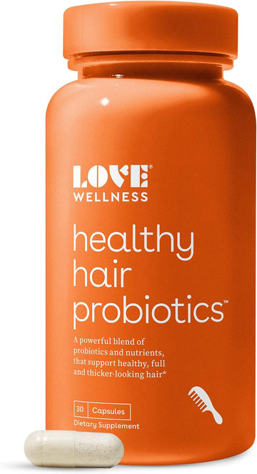 Love Wellness Healthy Hair Probiotics | Support Hair Growth With Bioti