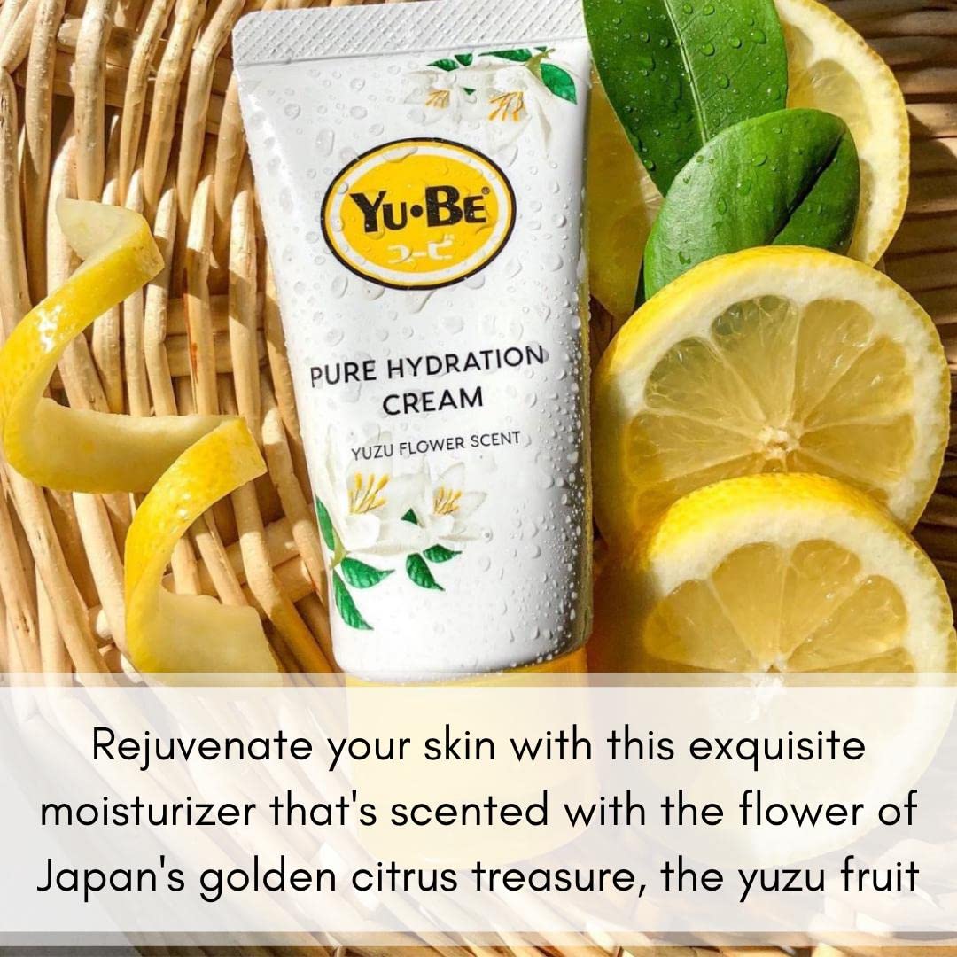 Yu-Be Yuzu Pure Hydration Cream (Duo): Body & Hand Lotion -