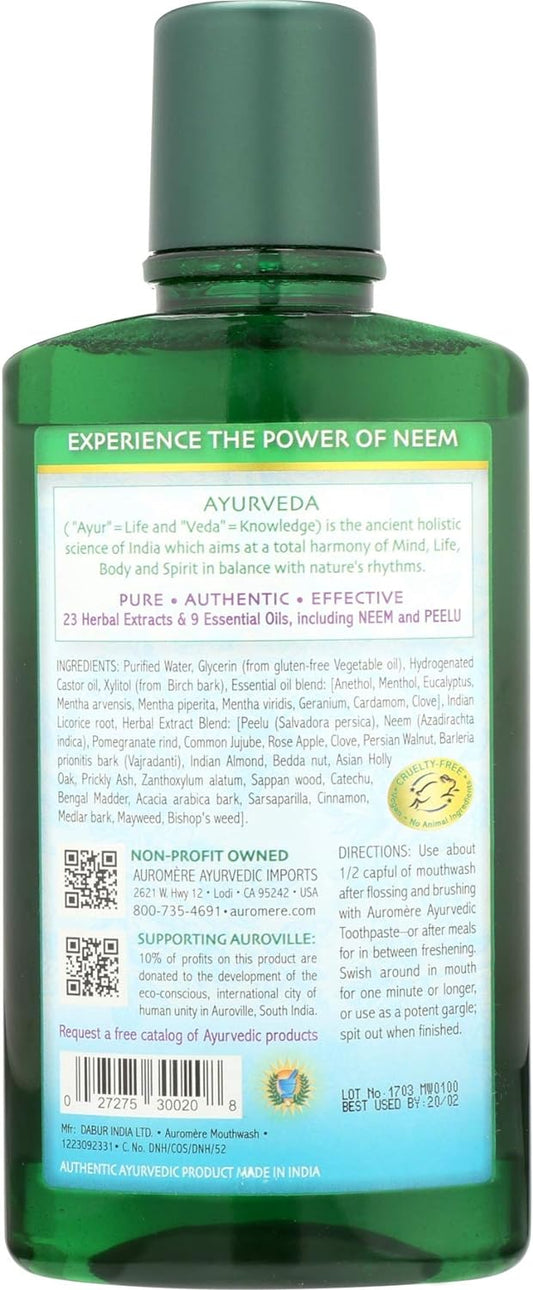 Auromere Mouthwash, 16 fl oz (2 Pack)