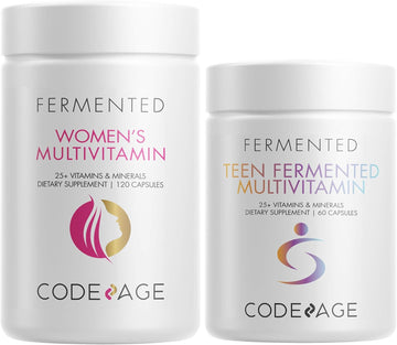 Codeage Immune Support Bundle Multivitamin For Women + Multivitamin Fo