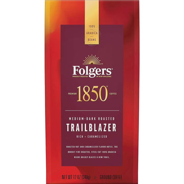 1850 By Folgers Trailblazer Medium Dark Roast Ground Coffee