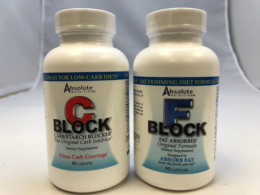 Absolute Nutrition, Carb Blocker And Fat Blocker, Dynamic Duo9.76 Ounces