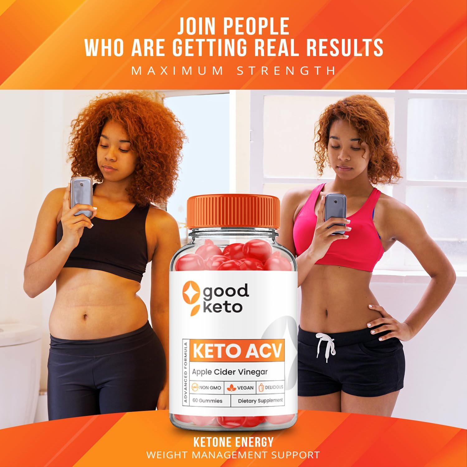 (2 Pack) Good Keto ACV Gummies - Official - Keto Good ACV Advanced For