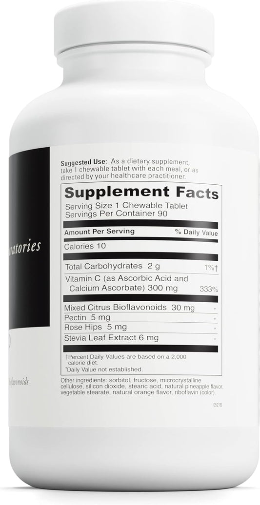 Davinci Labs Chewable C-300 - Supplement To Support Immune Health, Cho