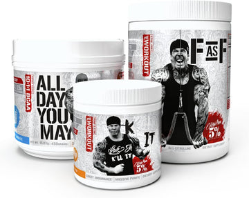 5% Nutrition 3-Stack (Kill It Pre-Workout + Fasf Pre-Workout