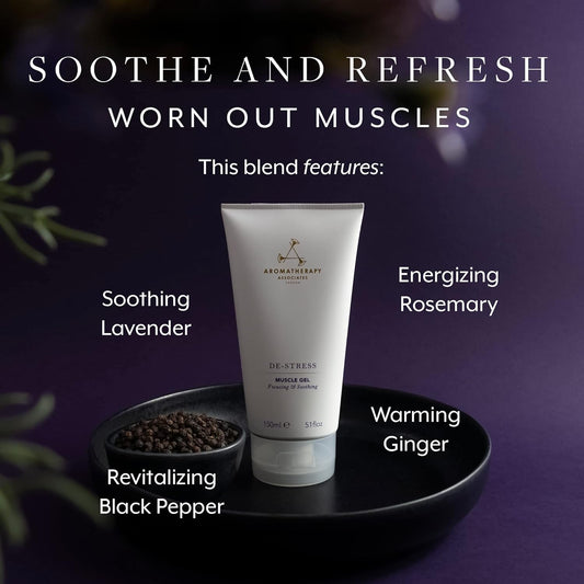 Aromatherapy Associates De-Stress Muscle Gel. Effective Gel To Soothe