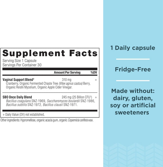 Ancient Nutrition Probiotic For Women, Once Daily Women'S Probiotics F