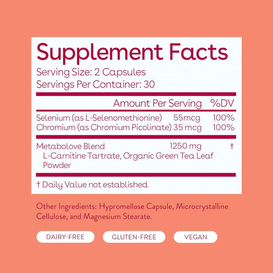 Love Wellness Metabolove Metabolism Booster | Curbs Food Cra