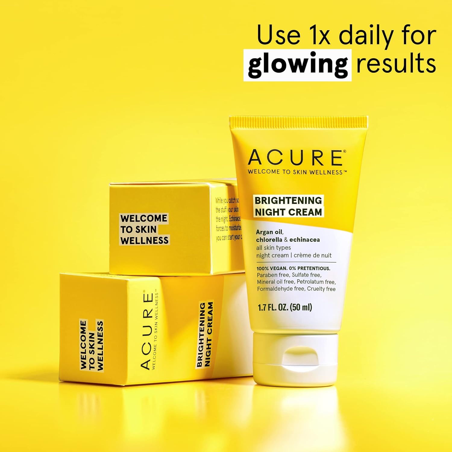 Esupli.com ACURE Brightening Night Cream | 100% Vegan | For A Brighter