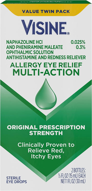Visine Allergy Eye Relief Multi-Action Antihistamine & Redness Relief