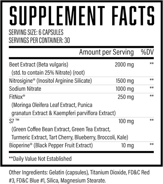 Huge Supplements, Magnify Nitric Oxide Supplement, Advanced N.O. Booster, Scientifically Based Ingredients For Intense M