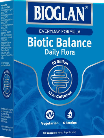 Bioglan Biotic Balance Daily Flora Cfu 10 Billion Live Cultures 6 Live35 Grams