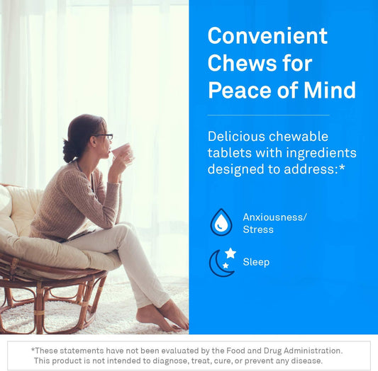 Neuroscience Gaba Trex - L-Theanine Chewables To Support Calm And Slee