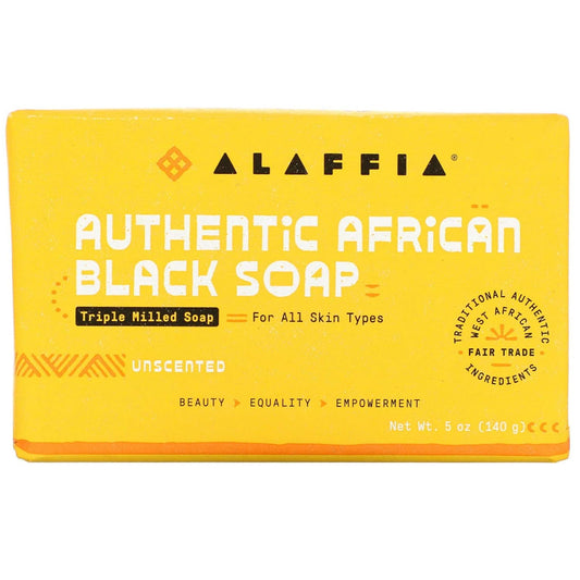 Esupli.com  Alaffia Unscented Authentic African Black Soap,