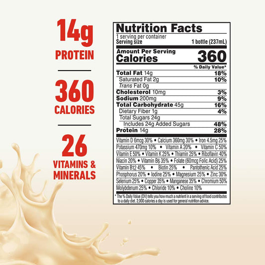 Boost Plus Vanilla Ready To Drink, 8 Fluid Ounce (Pack Of 24)8.01 Fl O0.49 Ounces