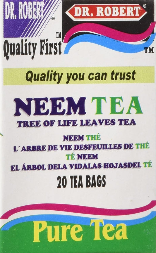 Dr Robert Neem Leaves Tea - 2-Pack (40 Bags)