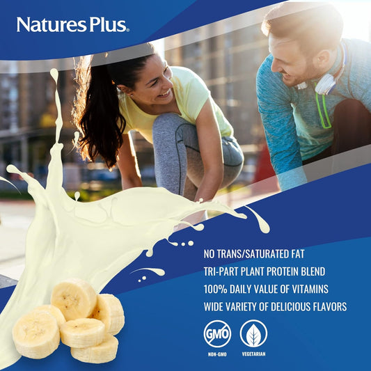 Naturesplus Spiru-Tein Shake - Banana Flavor - 8 Packets, Spirulina Pr11.22 Ounces