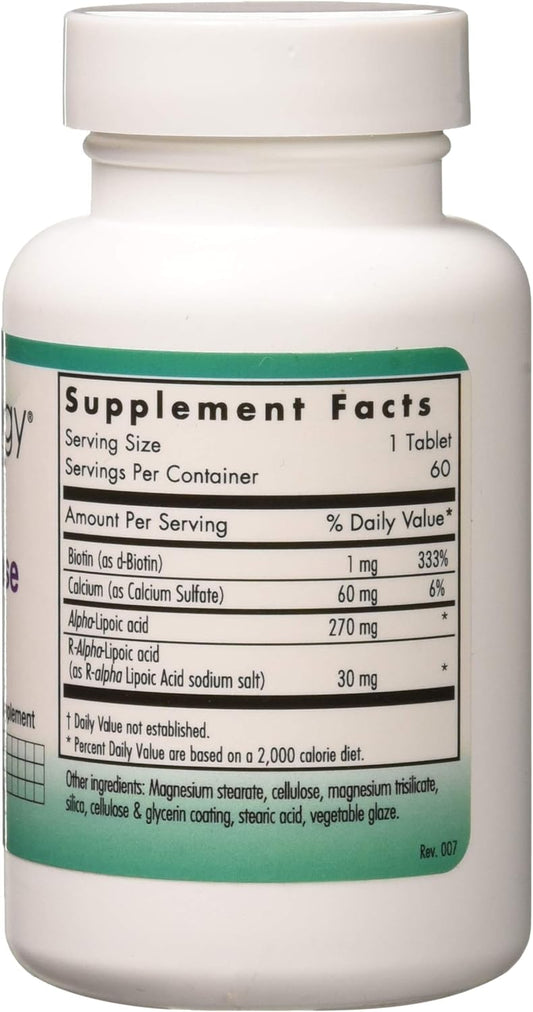 Nutricology Ala Release Lipoic Tablets, 60-Count