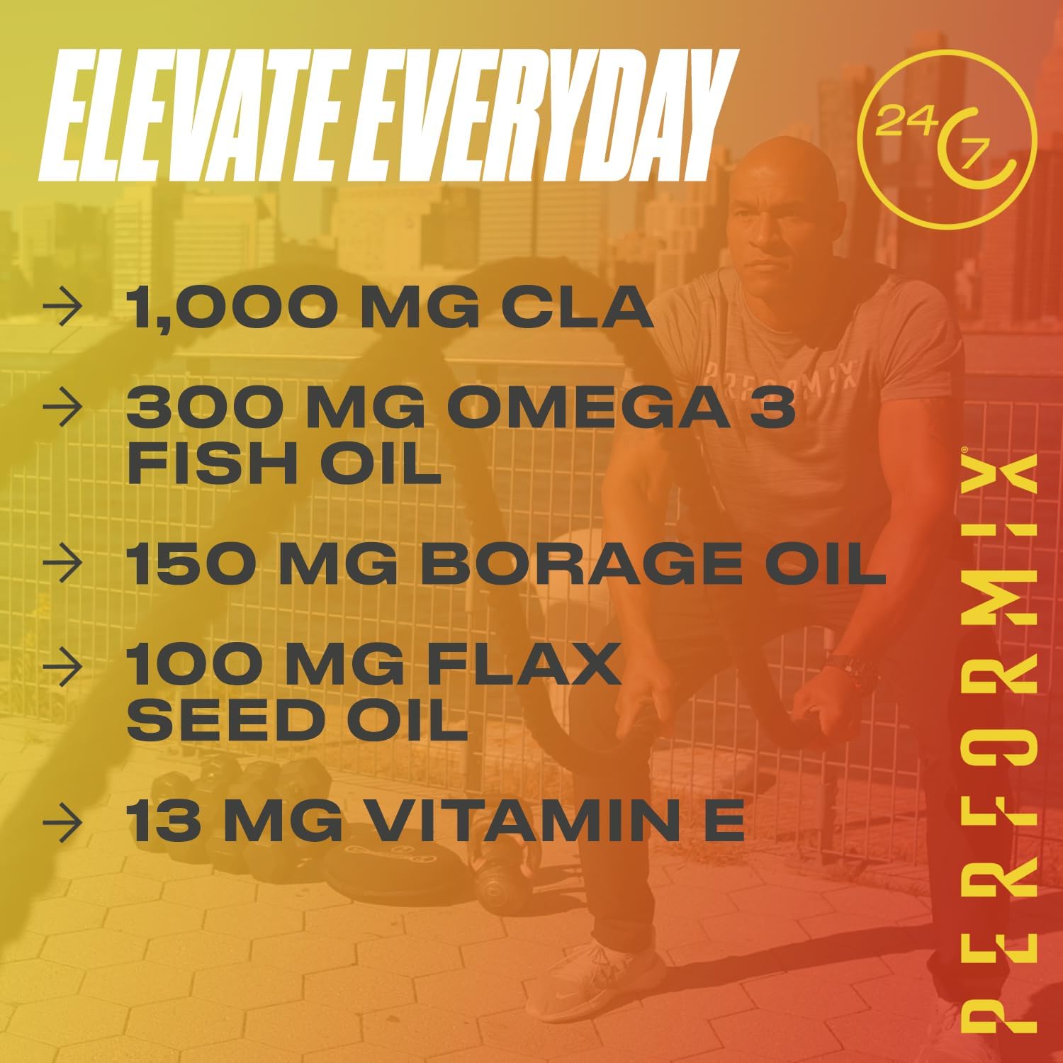 PERFORMIX - SST AbCuts - CLA 1,000 mg - Stim Free - Thermog