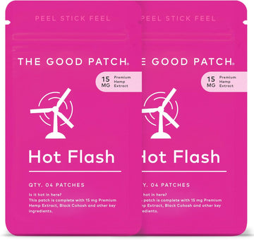 The Good Patch Plant Powered Menopause Support - Sustained Release Hot