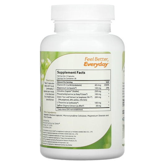 Zahler, Teenfocus, Advanced Formula For Improved Focus