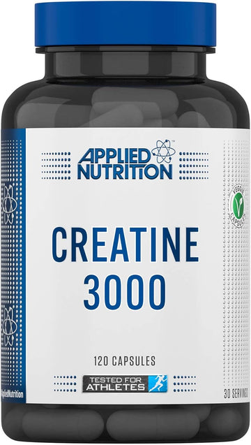 Applied Nutrition Creatine 3000 - Creatine Monohydrate Capsules 3000Mg120 Grams