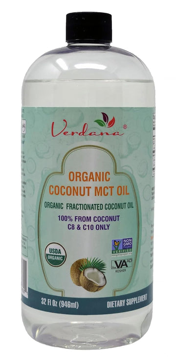Verdana Usda Certified Organic Coconut Mct Oil Fractionated Coconut O2 Pounds