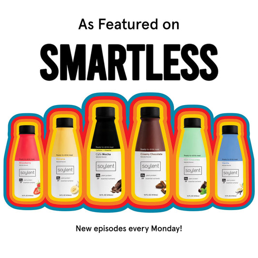 Soylent Cafe Latte Plant Protein Meal Replacement Shake, 14 Fl Oz, Single Bottle