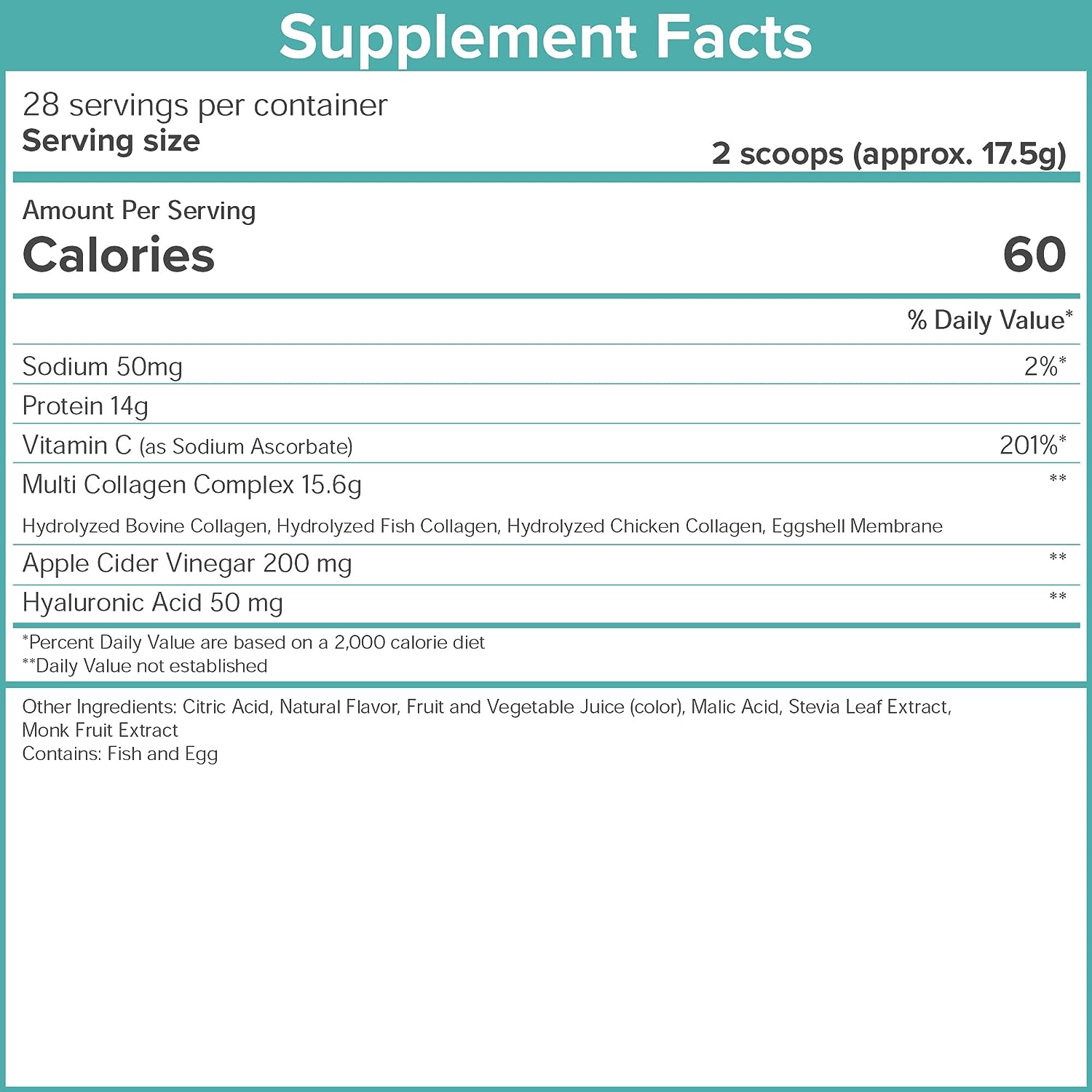 SkinnyFit Super Youth Tropical Punch Multi-Collagen Peptides